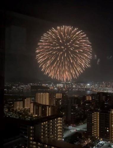 Fukuoka東区花火大会（売主撮影）