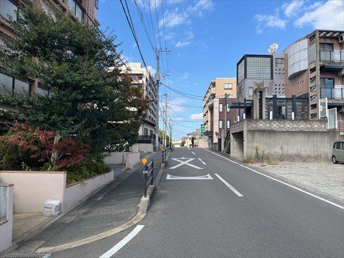 前面道路（東側）