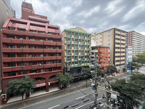 北東側バルコニーからの眺望