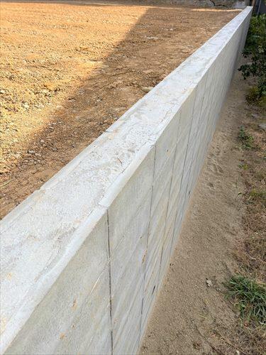 南西側擁壁 南西側擁壁