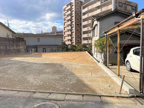 現地北東側 現地北東側