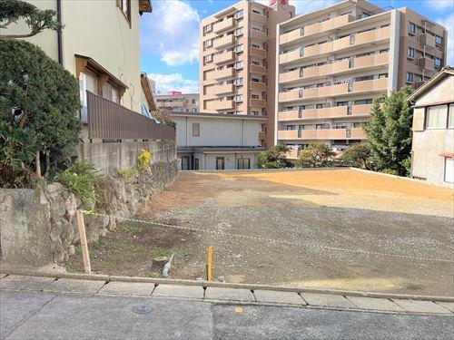 現地北東側 現地北東側