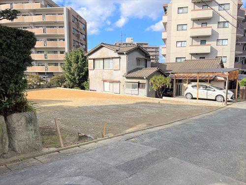 現地東側 現地東側