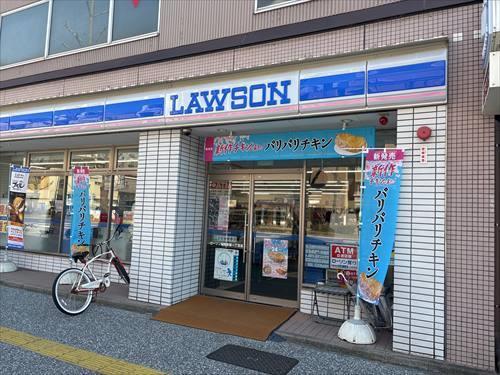 ローソン福岡赤坂一丁目店まで80ｍ