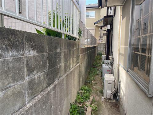 敷地内（南側）