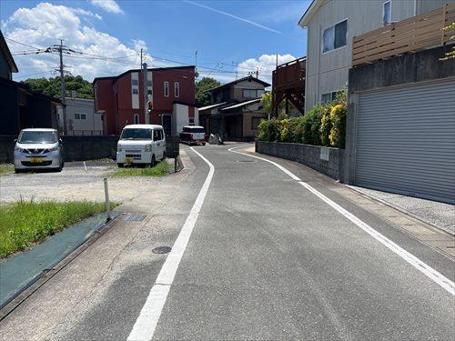 前面道路