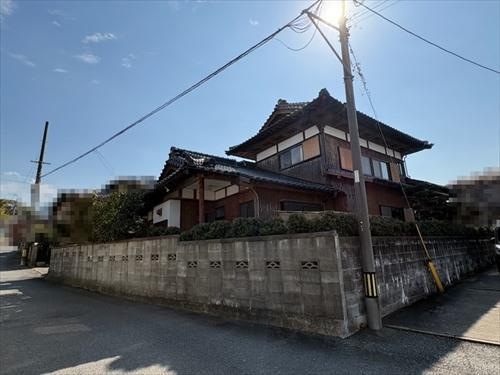 現地（東側道路から撮影）