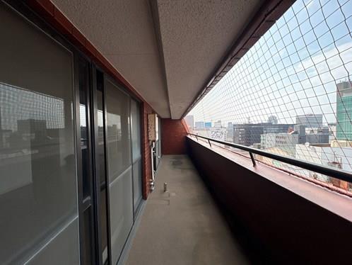 北側バルコニー