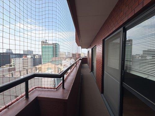 西側バルコニー