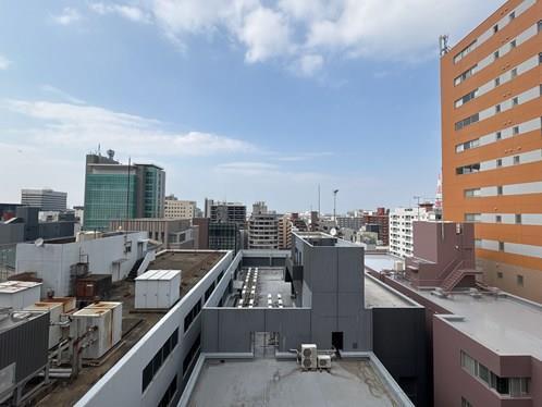 北側バルコニーからの眺望