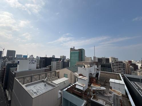 西側バルコニーからの眺望