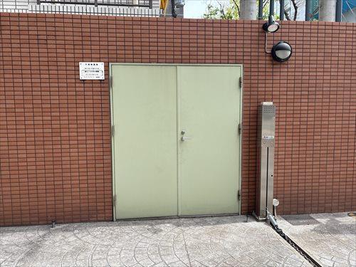 不燃物置場