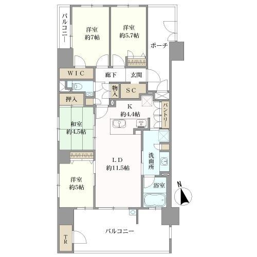 間取図