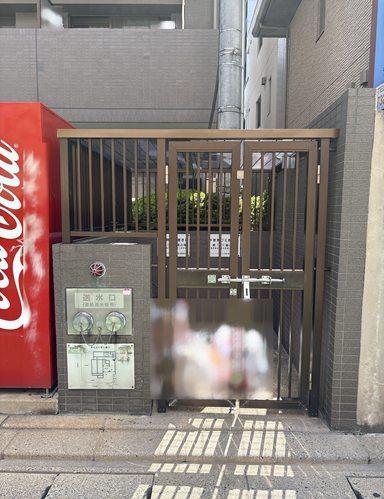 敷地内ゴミ置き場