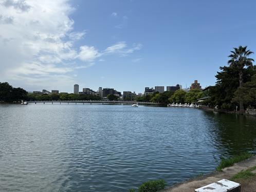 大濠公園（約570m）
