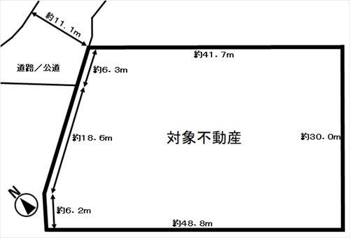 敷地概略図