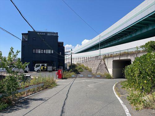 北側道路