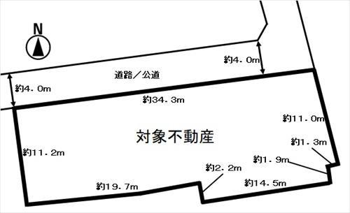 敷地概略図