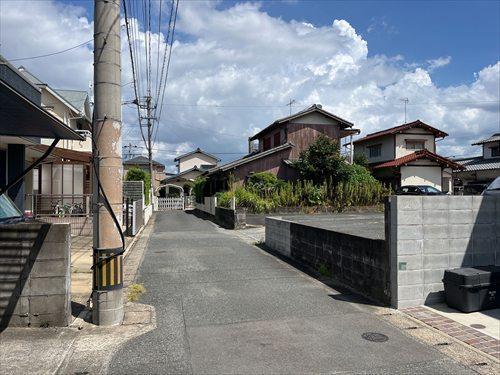 北側道路