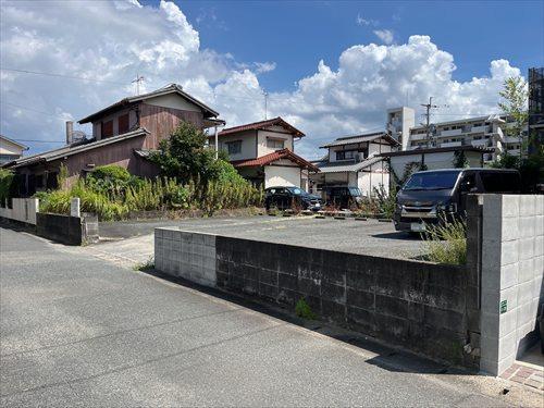現地北西側