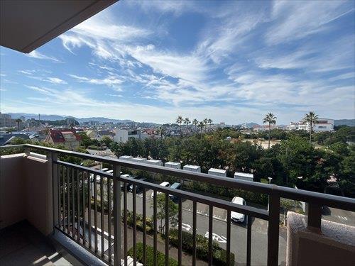 北西側バルコニーからの眺望