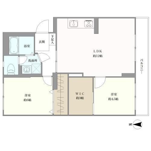 リノベーションを実施した住戸の間取