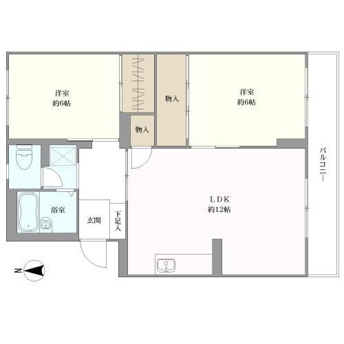 リノベーション未実施住戸の間取