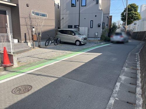 前面道路（北側より撮影）