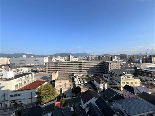 南東側バルコニー眺望1
