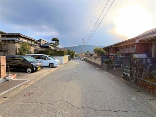 前面道路（2026年1月撮影）