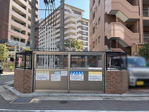 ゴミ置き場（2026年2月撮影）