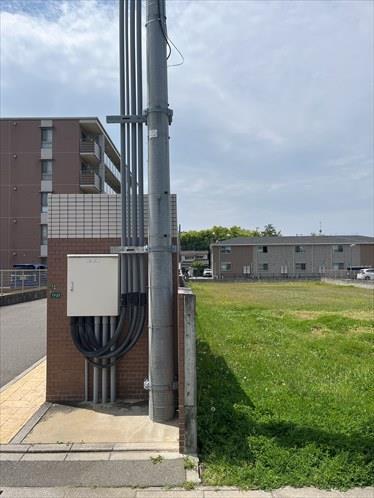 南東側隣接地との境界線付近