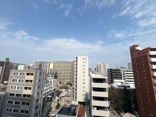 北東側バルコニーからの眺望