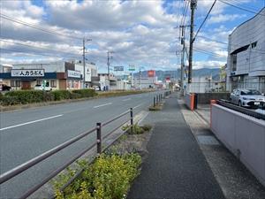 北東側接面国道②