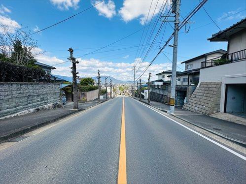 南東側前面道路（2026年4月撮影）