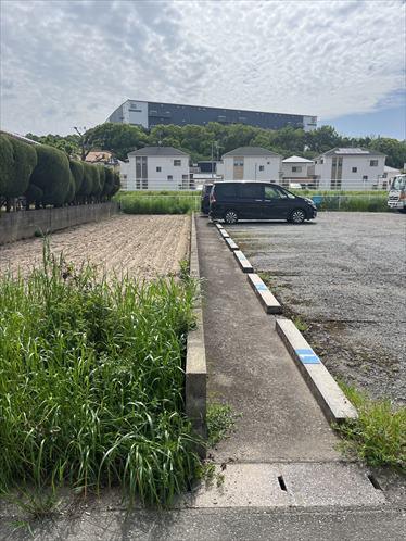 南東側隣接地との敷地境界線