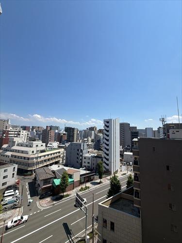 南東側バルコニーからの眺望