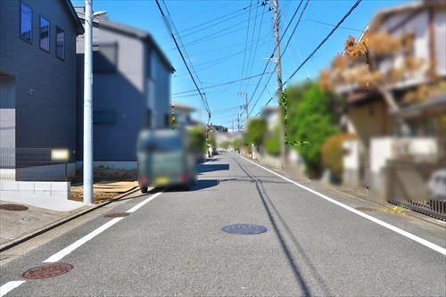 前面道路（物件：左）