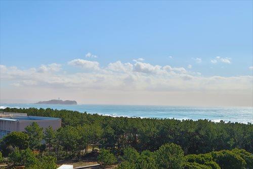 マンション屋上からの眺望（海・江の島）