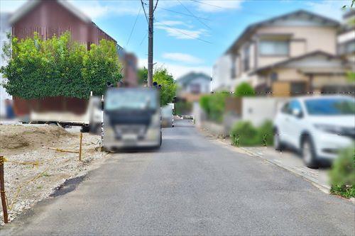 前面道路（物件：左）