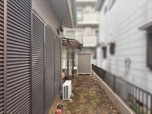 南側テラス部分