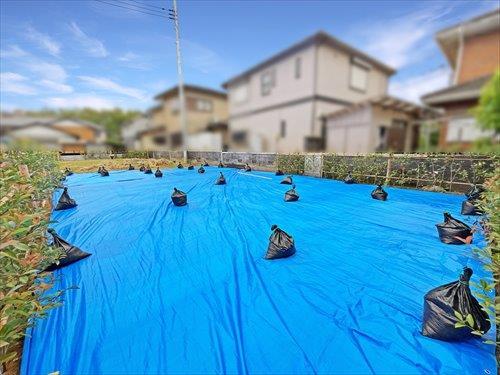 現地（手前）（2025年9月撮影）