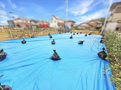 現地（手前）（2025年9月撮影）