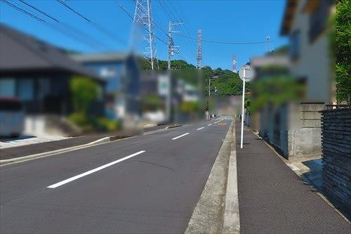 前面道路