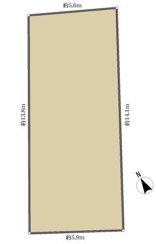 区画図（A号棟）