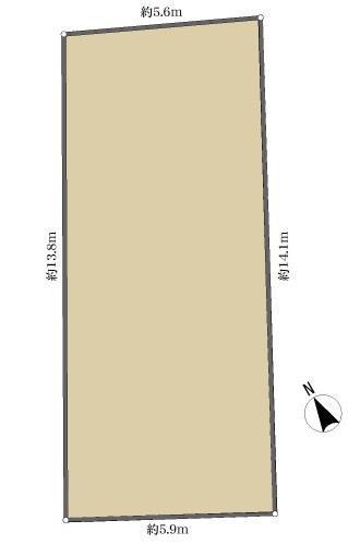 区画図（A号棟）