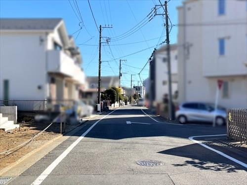 前面道路（2026年2月撮影）