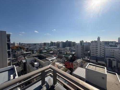 バルコニーからの景色