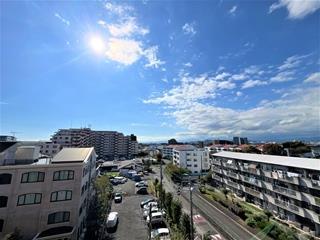 南西側バルコニーからの眺望