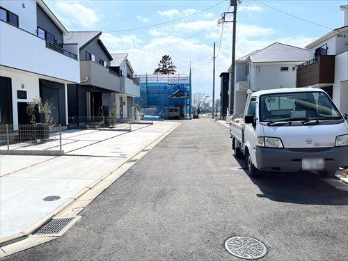 前面道路（2026年3月撮影）